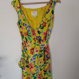 100% Silk Kate Spade Wrap Dress